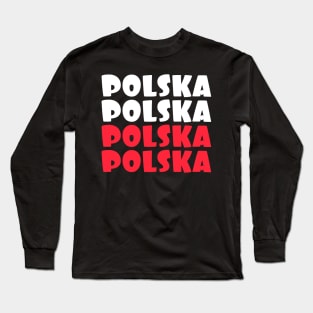 Polska - Poland Long Sleeve T-Shirt